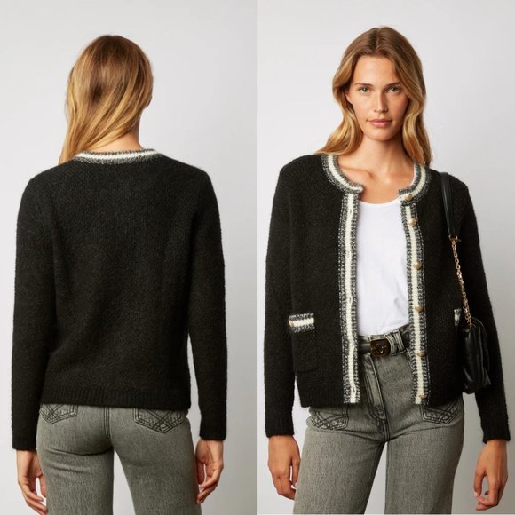 ❌SOLD❌Gerard darel lessandra wool mohair cardigan NO OFFERS CONSIDERED - Picture 2 of 7